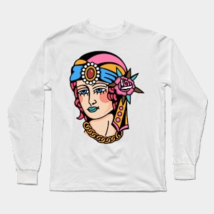 Lady rose jawel Long Sleeve T-Shirt